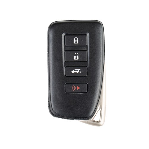 Xhorse VVDI Toyota Lexus SUV XM Smart Key Shell 1824 Type 4 Buttons with logo 5pcs/lot