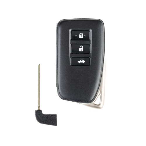 Xhorse VVDI Toyota Lexus XM Smart Key Shell 1659 Type 3 Buttons with logo 5pcs/lot
