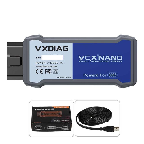 VXDIAG VCX NANO for GM/OPEL Diagnostic Programming Tool