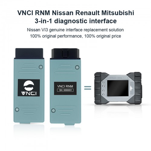 [In Stock]VNCI RNM Nissan Renault Mitsubishi 3-in-1 Diagnostic Tool
