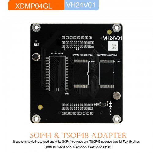 Xhorse VH24 SOP44 & TSOP48+VH29 EEPROM & FLASH+VH30 SOP44+VH31 TSOP48 Adapters for Xhorse VVDI Multi-Prog