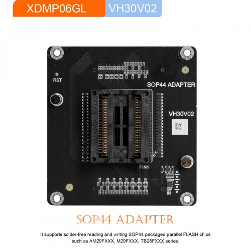 Xhorse VH24 SOP44 & TSOP48+VH29 EEPROM & FLASH+VH30 SOP44+VH31 TSOP48 Adapters for Xhorse VVDI Multi-Prog