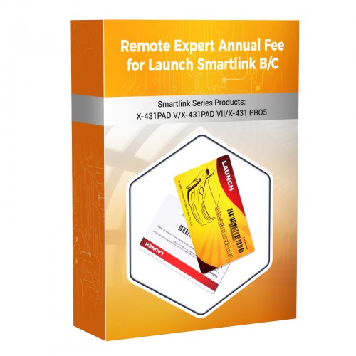 Launch Annual Activation Card for X431 SmartLink B & C Remote Diagnosis