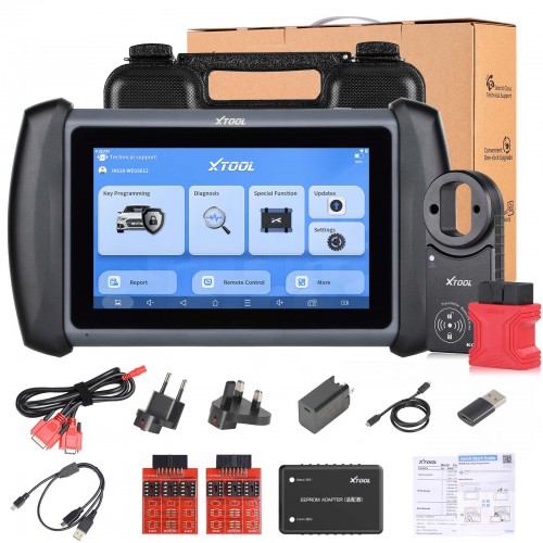 XTOOL InPlus IK618 Advanced IMMO Key Programmer With KC100 & EEPROM Adapter Works For Toyota/Benz All Key lost VW 4th & 5th IMMO Diagnostic Tool