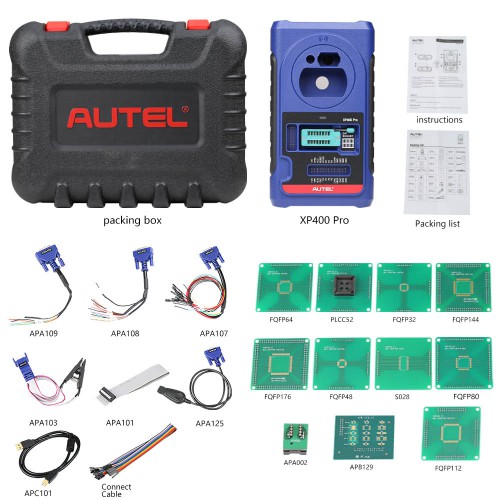 Autel XP400 Pro with APB130 Advanced Key Programming Accessories for VW MQB NEC35XX Add Keys