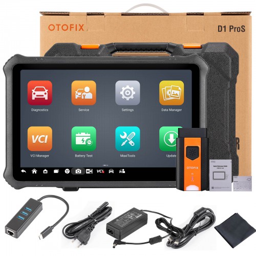 2024 OTOFIX D1 PROS Android 11.0 Car Diagnostic Tool Support ECU Coding, 40+ Service, Full System, FCA AutoAuth Updated of D1 Pro