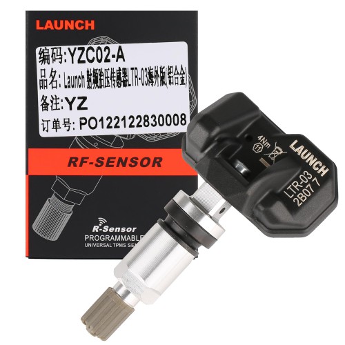 Launch CRT5011E TPMS Relearn Tool OBD2 Code Reader with 4pcs Launch LTR-03 RF-Sensor 315MHz & 433MHz TPMS Sensor