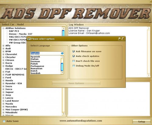 Professional dpf egr remover software 3.0 download