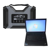 [Directly To Use]SUPER MB PRO M6+ Diagnosis for Mercedes Benz + Lenovo X220/ Lenovo T410 Laptop and Latest V2024.6 Software SSD Full Package