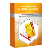 Launch - 1 Time Activation Card For Smartlink C Super Remote Diagnosis Renewal Card 1 Connection