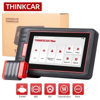 THINKCAR ThinkScan Max OBD2 Scanner Support Full System Diagnostic with Lifetime Free Update