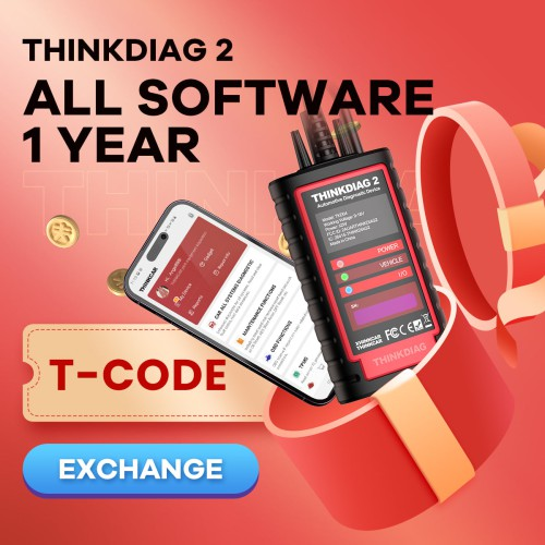 THINKCAR Thinkdiag2 All Car Brands License 1 Year Software Update Subscripition