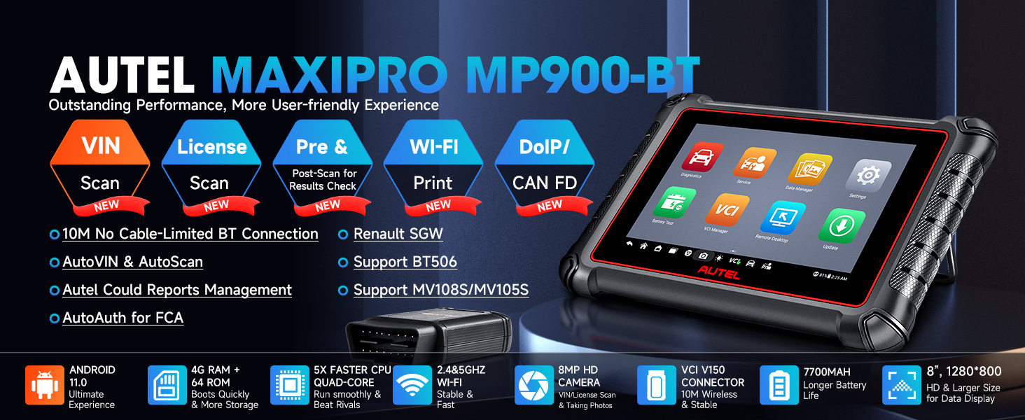 autel-maxipro-mp900-bt-kit-features
