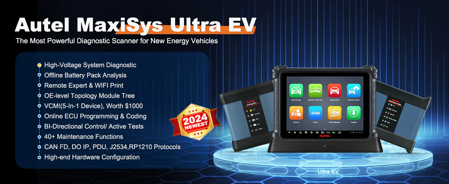 Autel MaxiSys Ultra EV New Energy Car Diagnostics Scanner